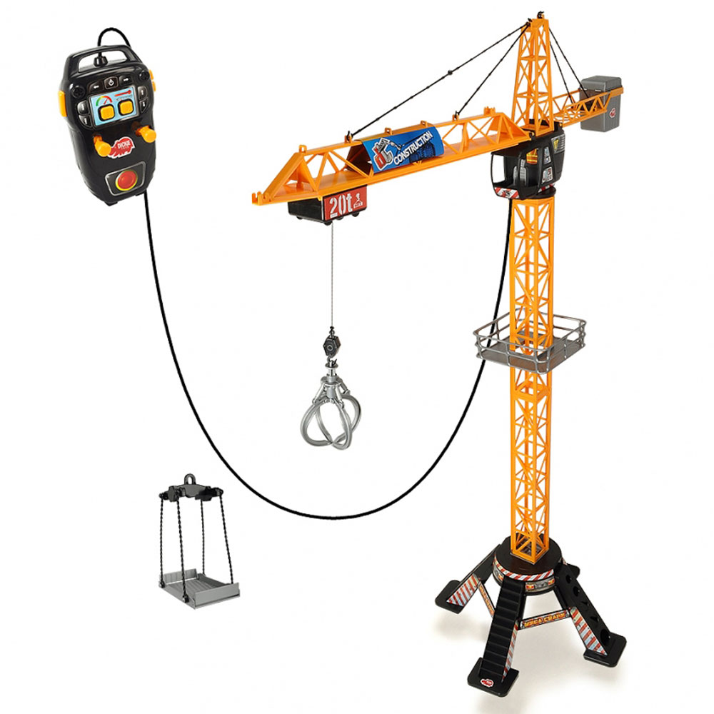 Dickie Toys 120cm Mega Crane with Cable Remote Control 4006333024610 eBay