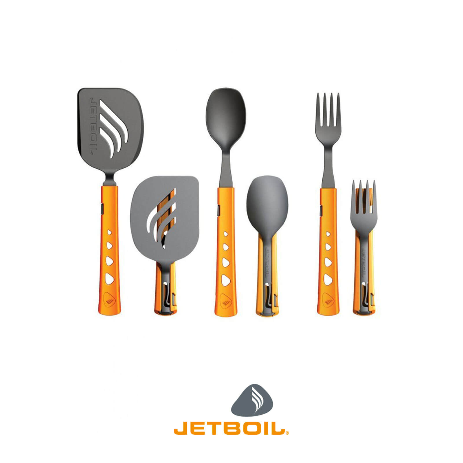 JETBOIL JETSET UTENSILS CUTLERY SET CAMPING HIKING OUTDOOR COOKING