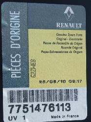 View Auto part Bonnet Renault Clio 2011