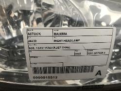 View Auto part Right Headlamp Nissan Maxima 2003