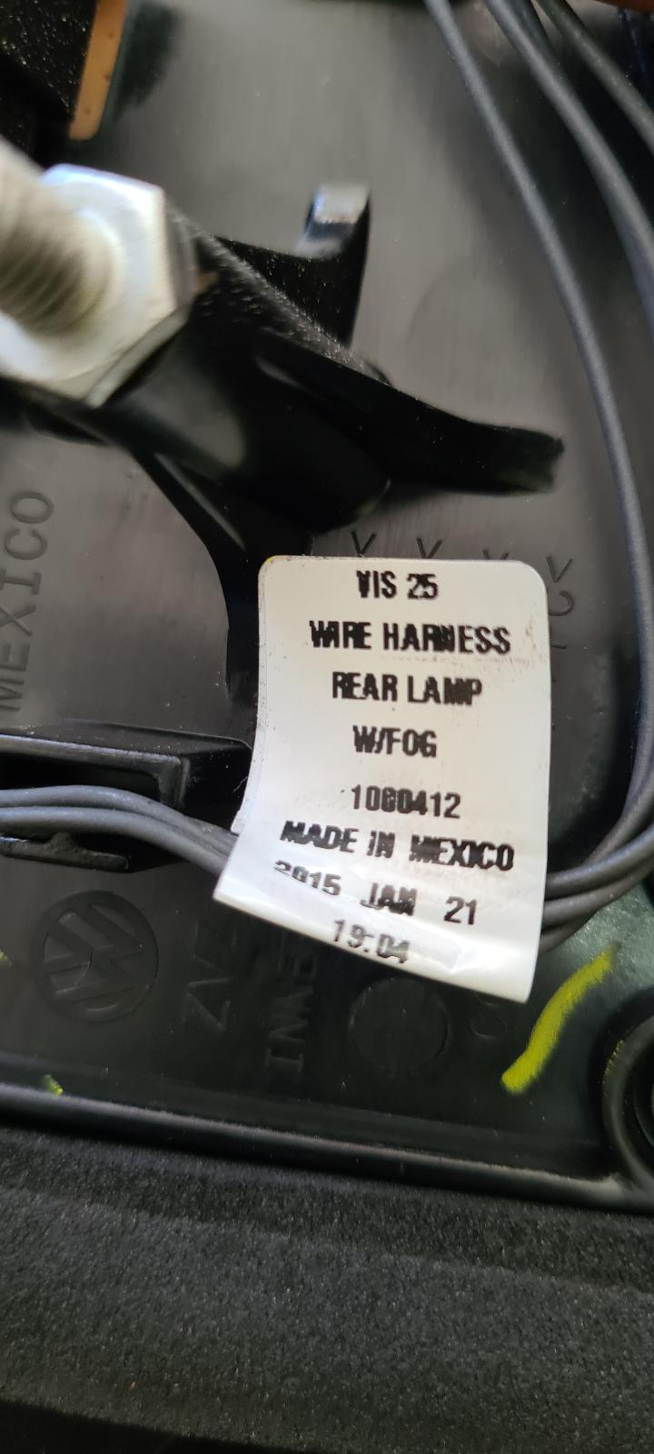 View Auto part Rear Garnish Volkswagen Jetta 2016