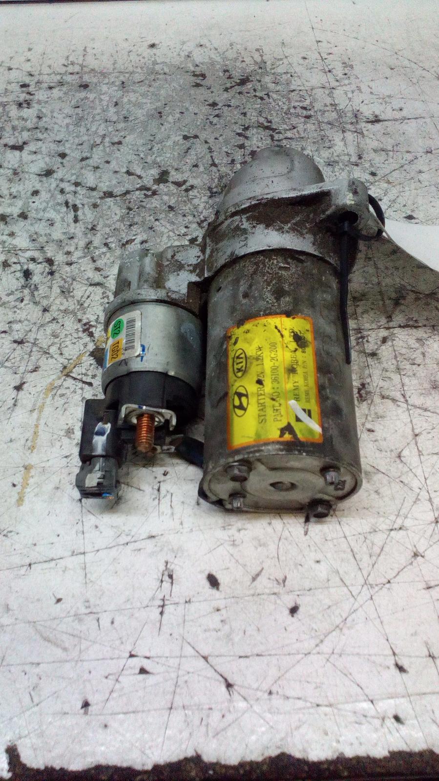 View Auto part Starter Kia Sportage 2011