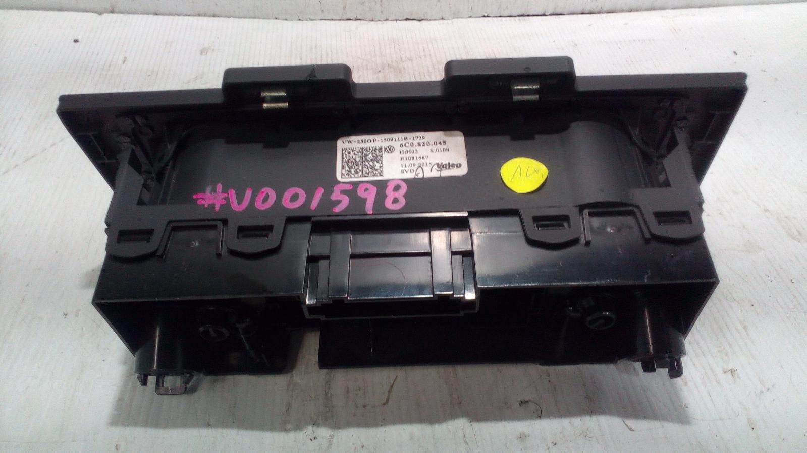 View Auto part Heater/Ac Controls Volkswagen Polo 2016