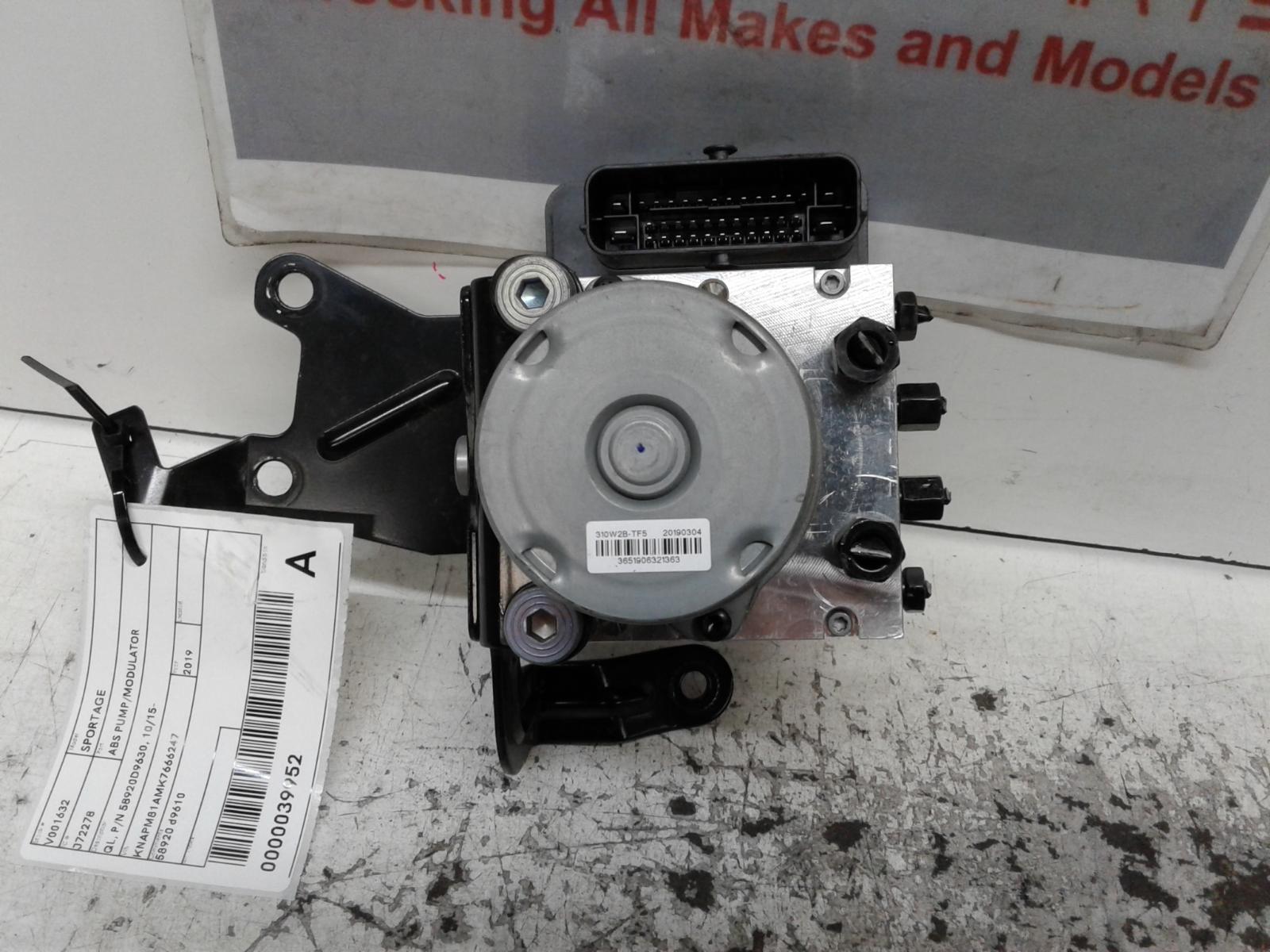 View Auto part Abs Pump/Modulator Kia Sportage 2019