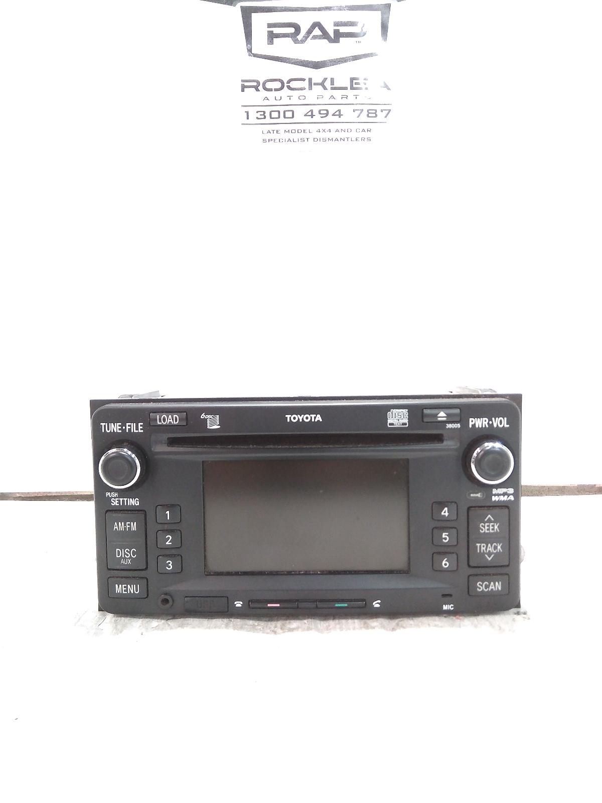 View Auto part Radio/Cd/Dvd/Sat/Tv Toyota Hilux 2010