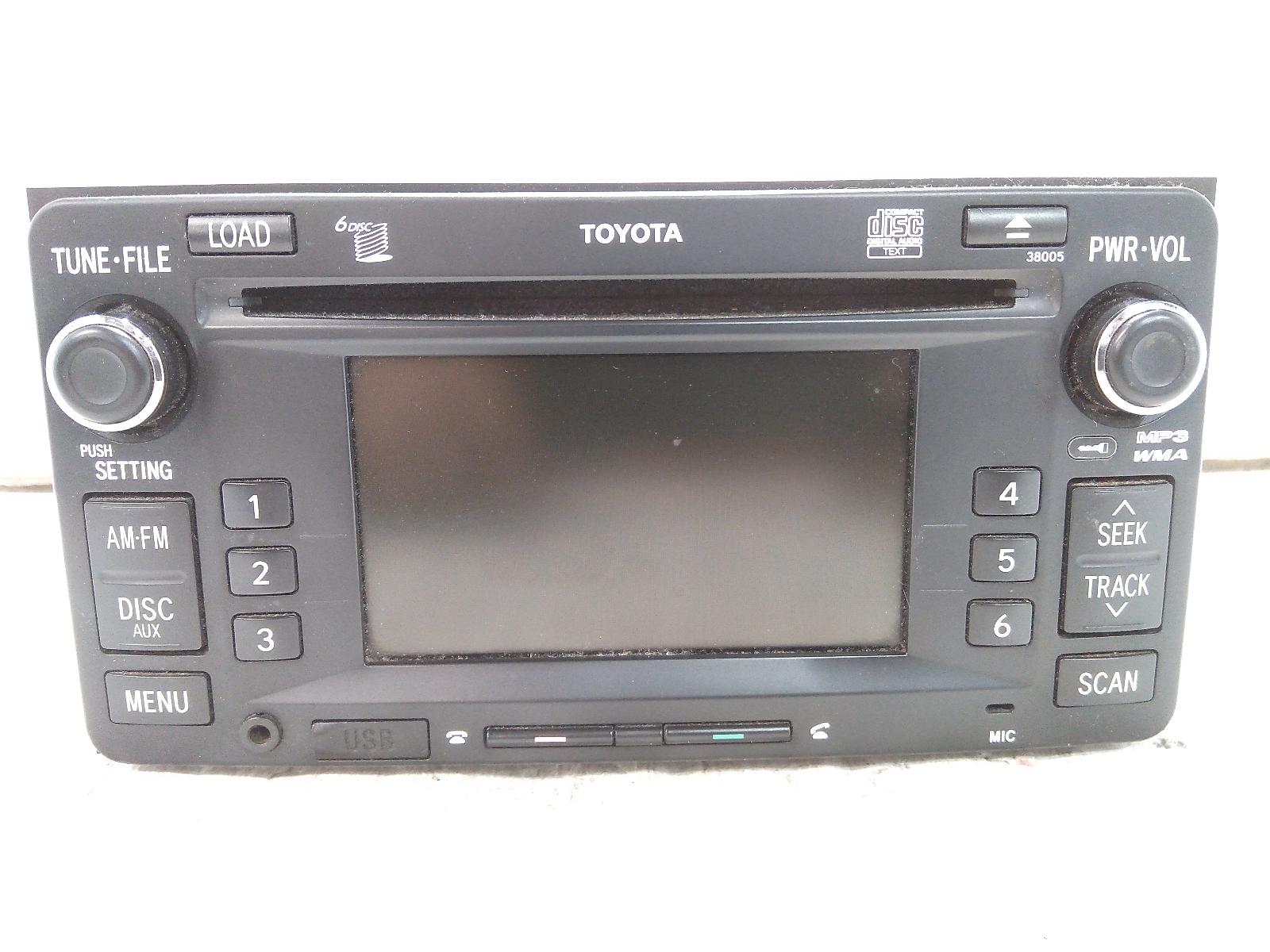 View Auto part Radio/Cd/Dvd/Sat/Tv Toyota Hilux 2010