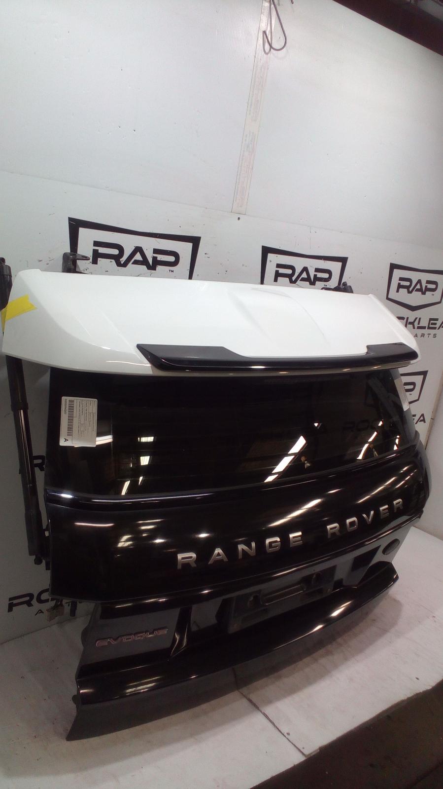 2013 Land Rover Rangerover Evoque Bootlid/Tailgate View Auto part Bootlid/Tailgate Land Rover Rangerover Evoque 2013
