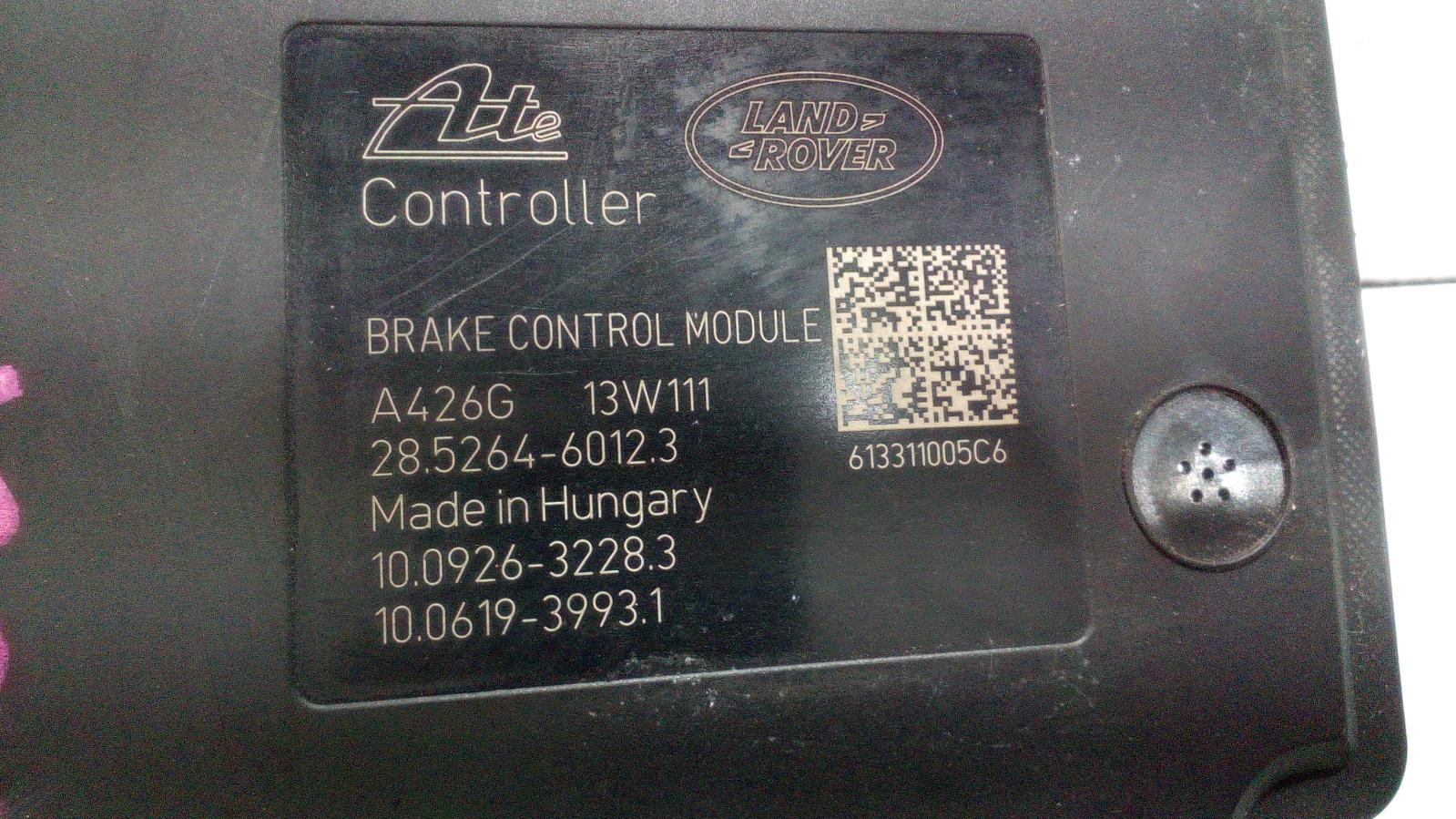 2013 Land Rover Rangerover Evoque Abs Pump/Modulator View Auto part Abs Pump/Modulator Land Rover Rangerover Evoque 2013