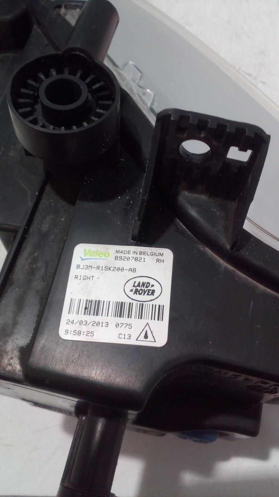 2013 Land Rover Rangerover Evoque Right Indicator/Fog/Side View Auto part Right Indicator/Fog/Side Land Rover Rangerover Evoque 2013