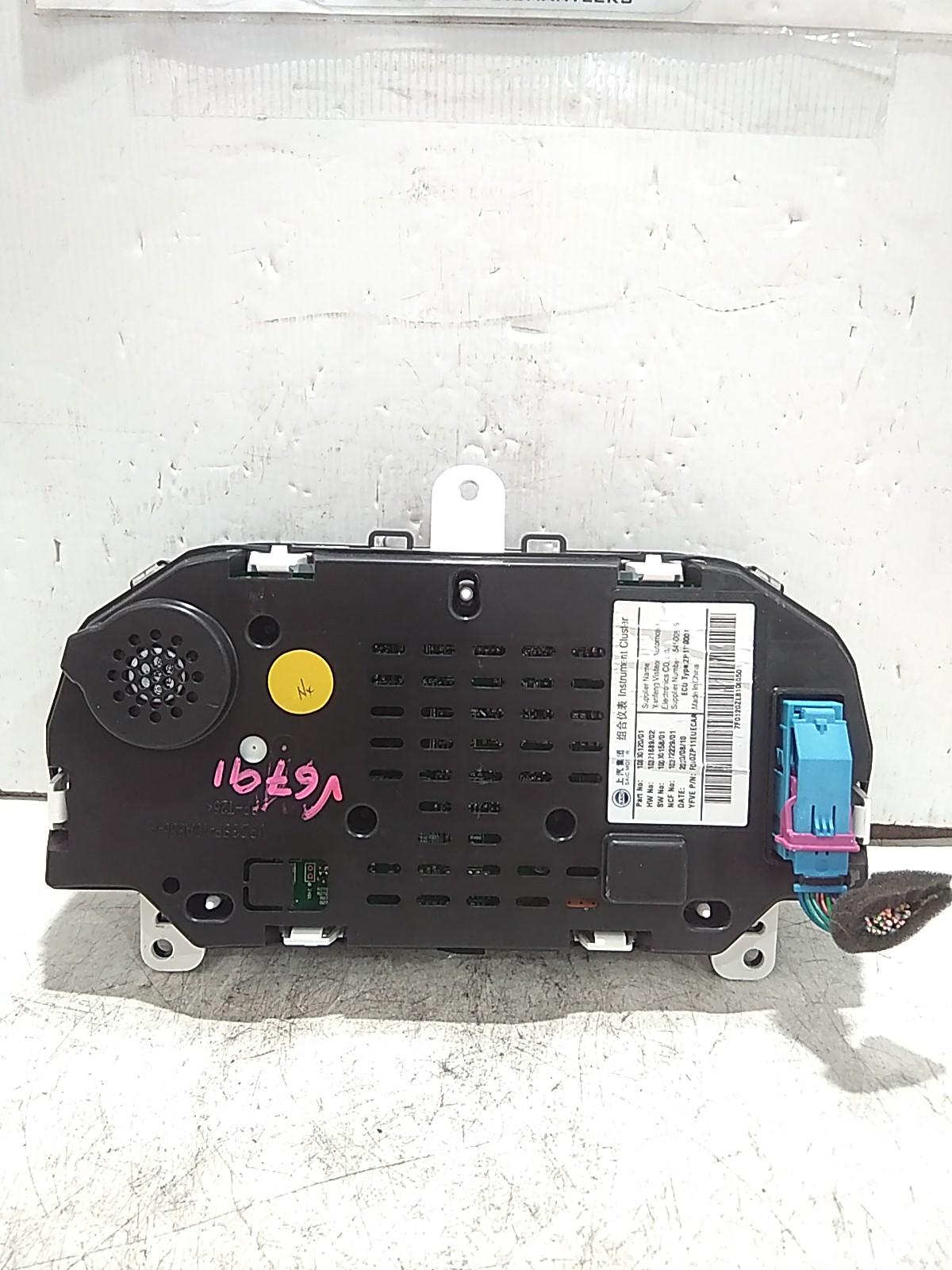View Auto part Instrument Cluster Mg Mg3 2020