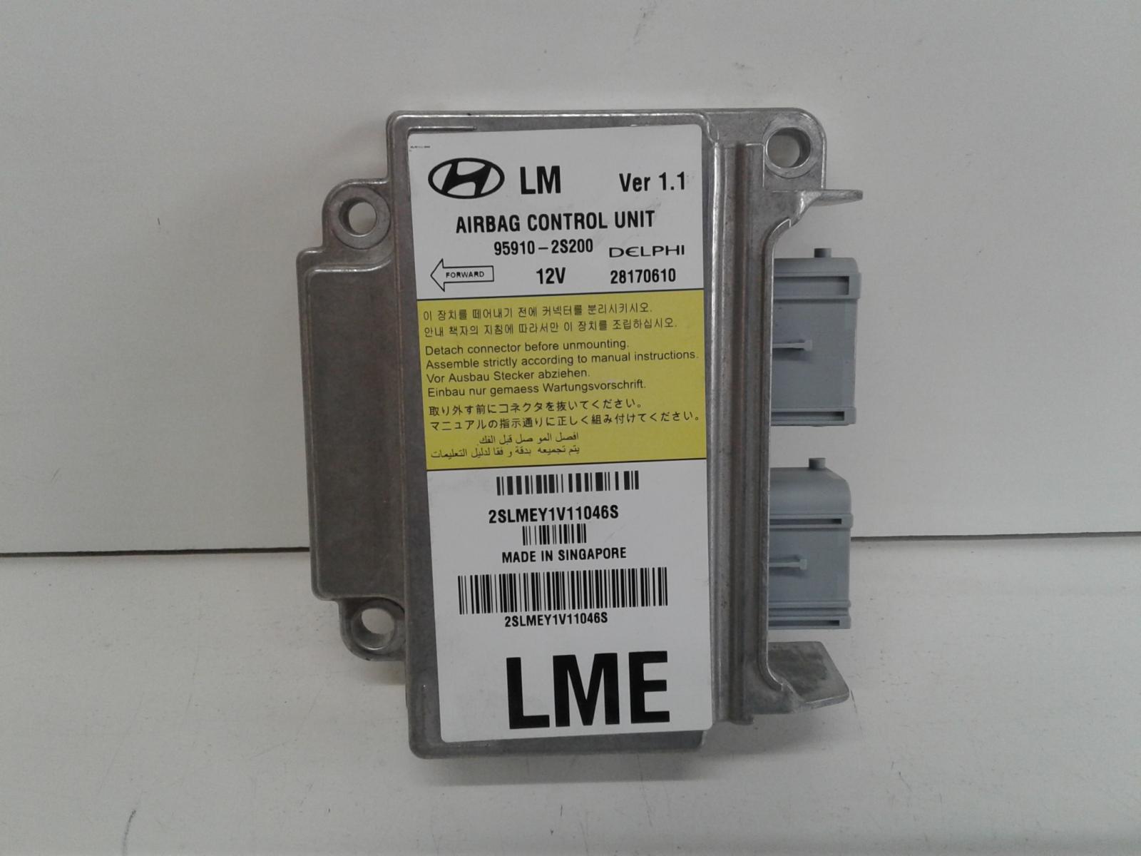 View Auto part Airbag Module/Sensor Hyundai Ix35 2011