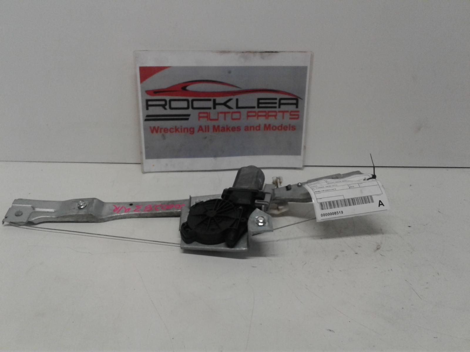 2013 Mazda 3 Right Rear Wnd Reg/Motor View Auto part Right Rear Wnd Reg/Motor Mazda 3 2013