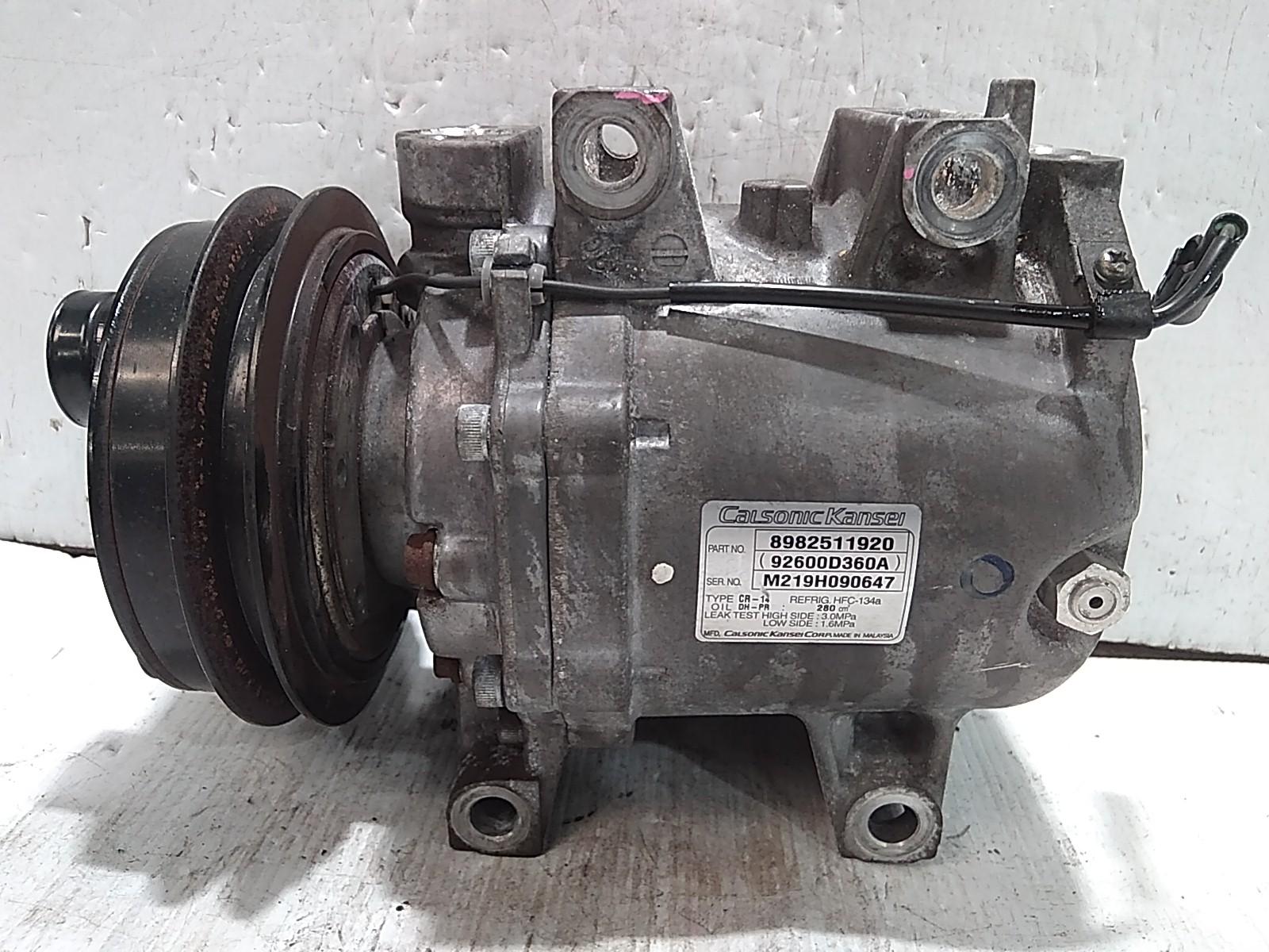 View Auto part A/C Compressor Isuzu Mu-x 2020