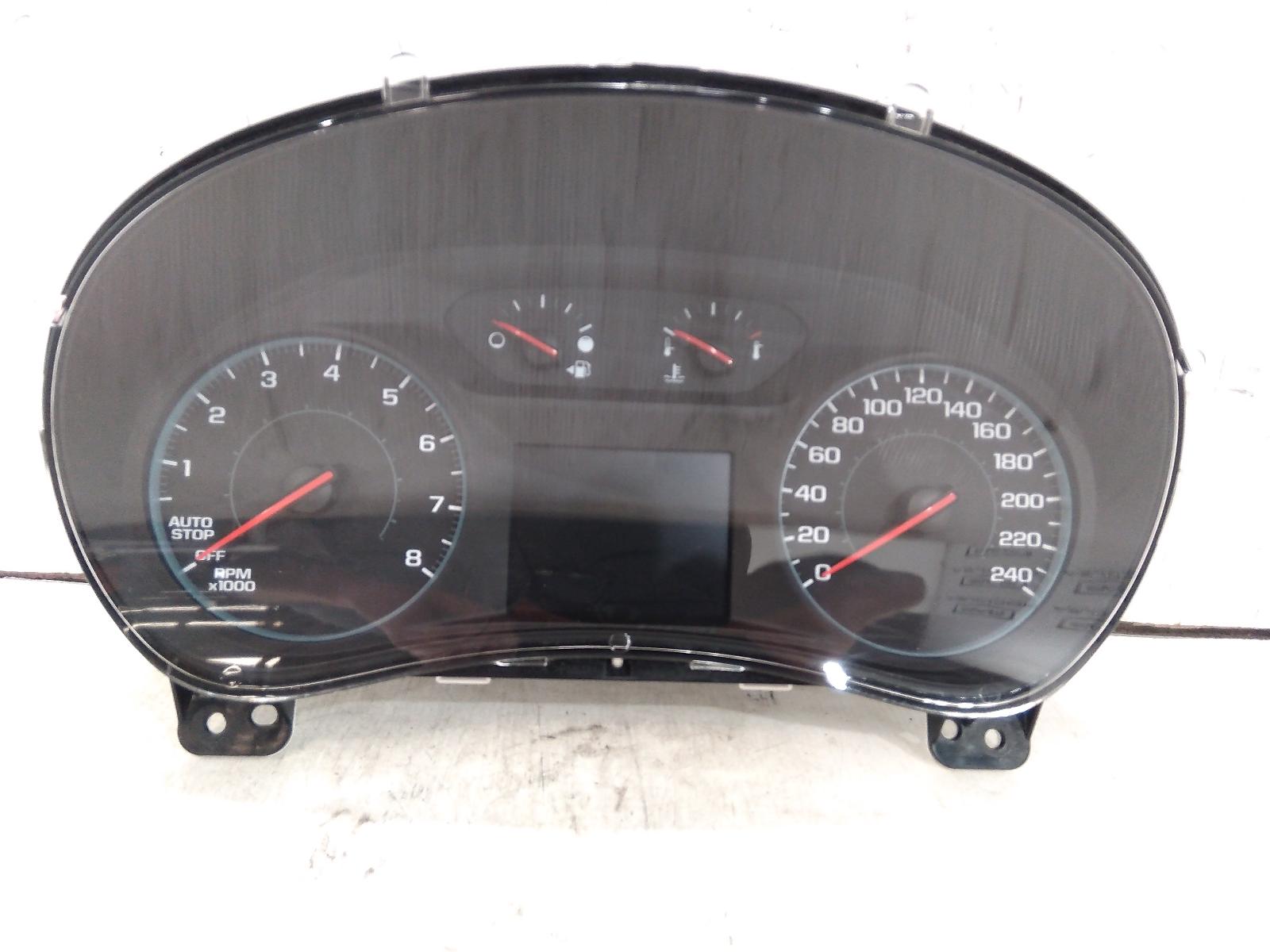 2018 Holden Equinox Instrument Cluster View Auto part Instrument Cluster Holden Equinox 2018