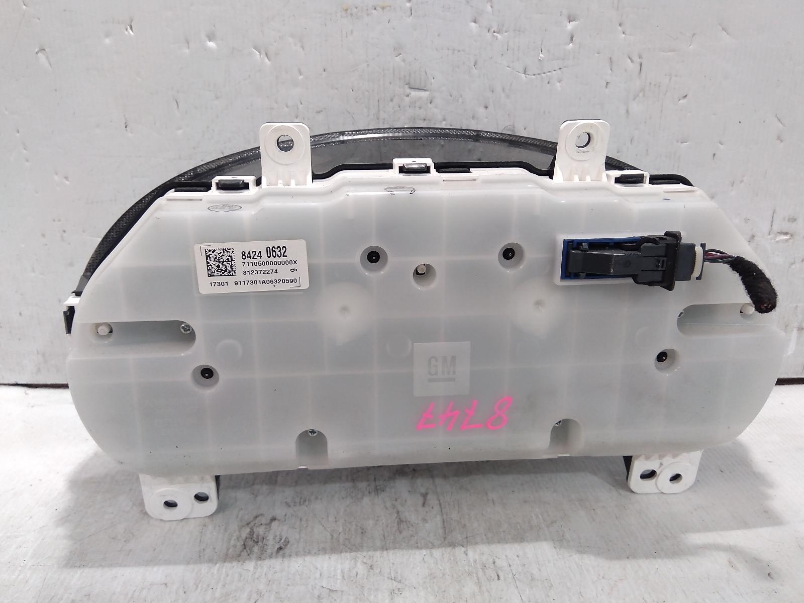 2018 Holden Equinox Instrument Cluster View Auto part Instrument Cluster Holden Equinox 2018