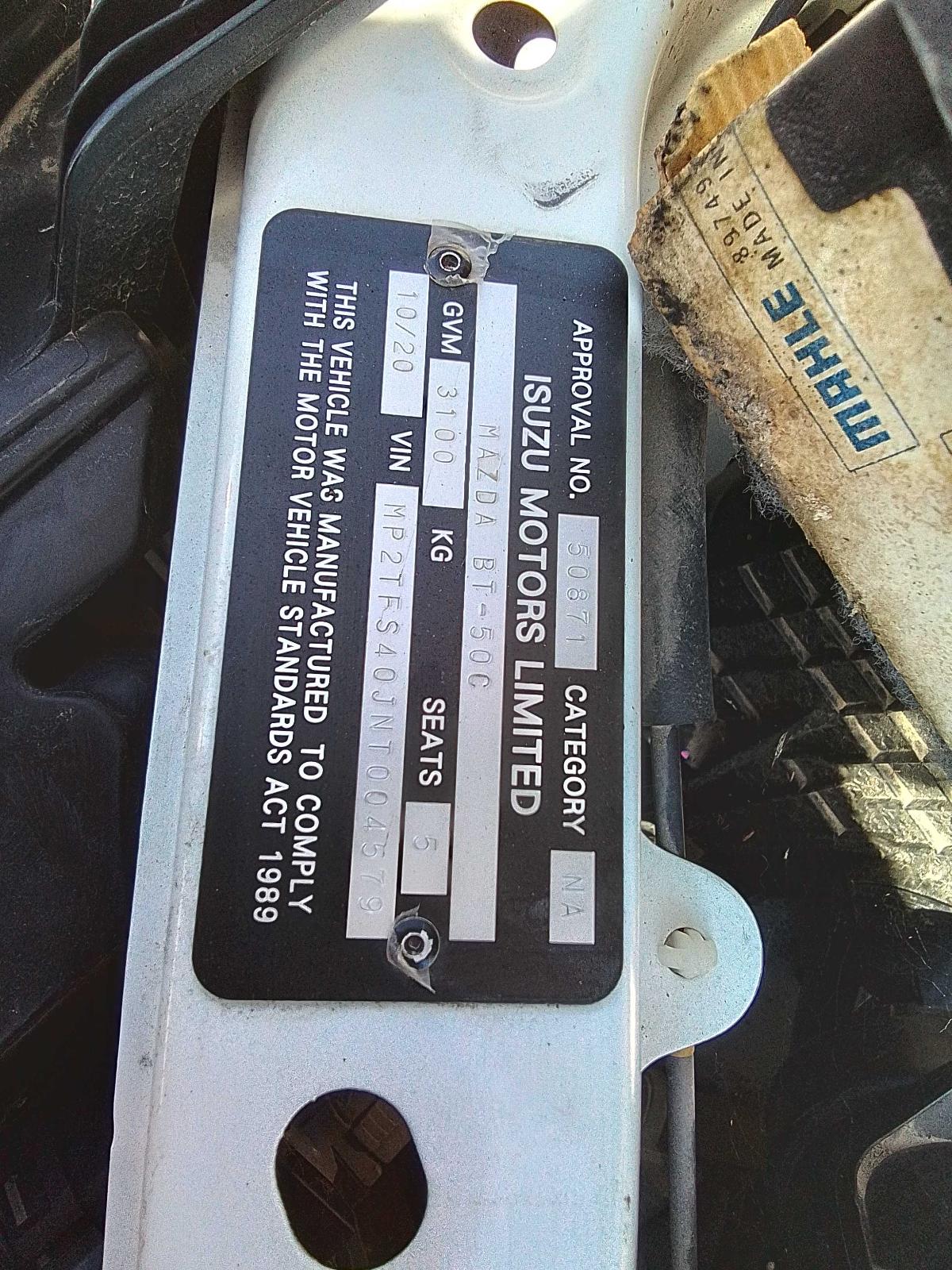 Glove Box Bt50 Mazda 2021