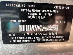 View Auto part Radio/Cd/Dvd/Sat/Tv Toyota Hilux 2010