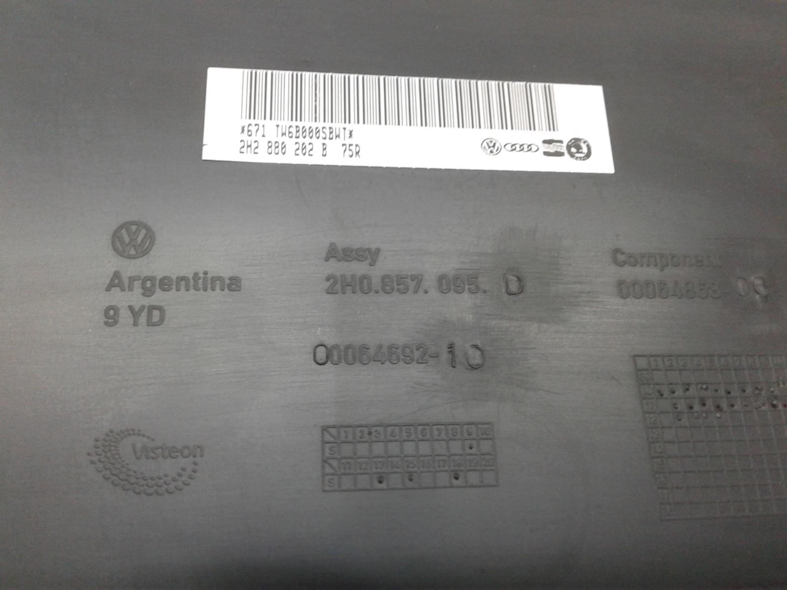View Auto part Glove Box Volkswagen Amarok 2012