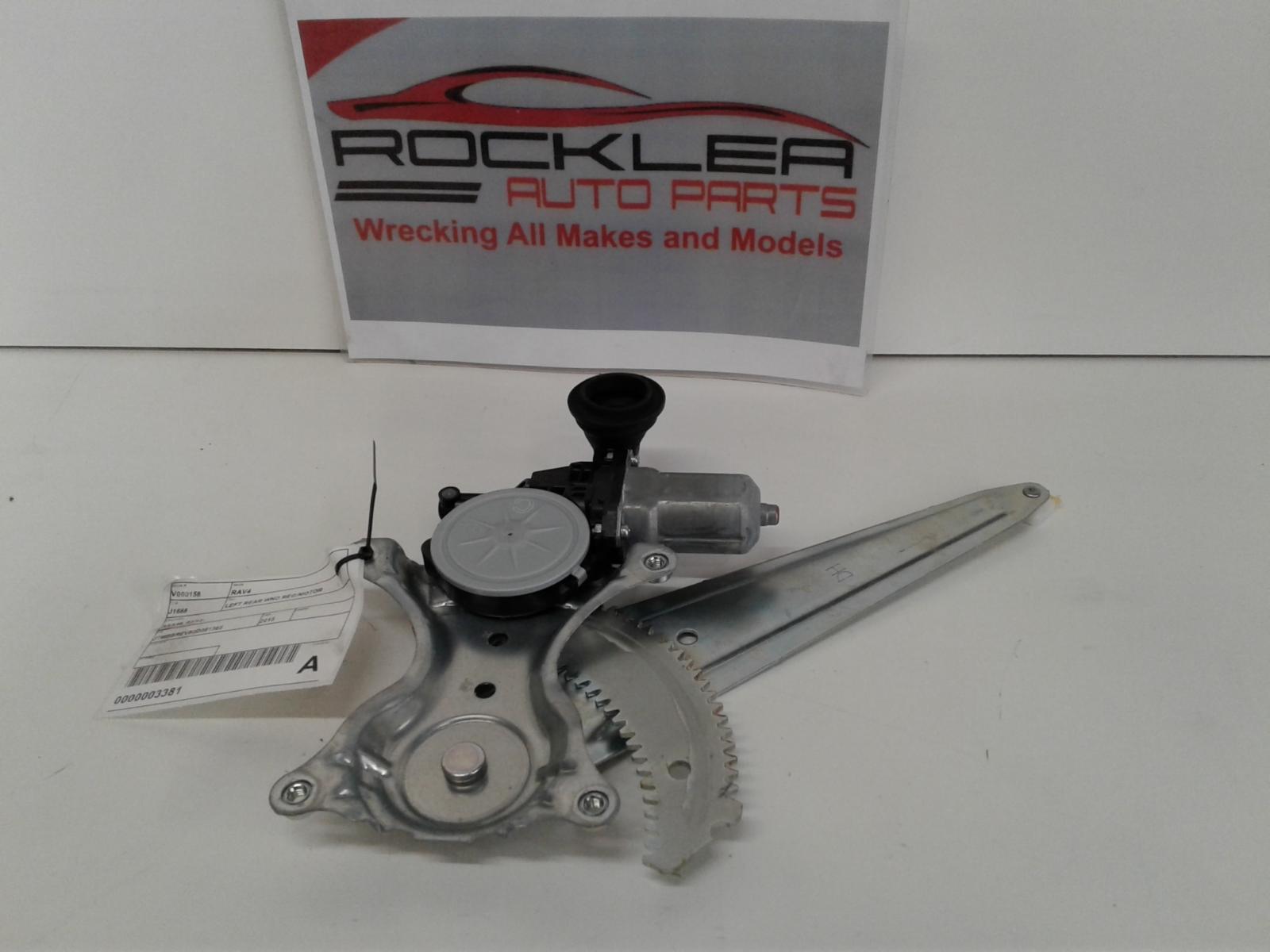 2015 Toyota Rav4 Left Rear Wnd Reg/Motor View Auto part Left Rear Wnd Reg/Motor Toyota Rav4 2015