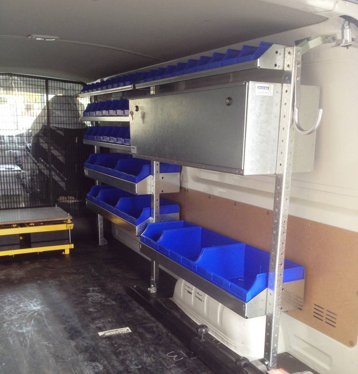 Internal Shelving Lockable Tool box 1030 x 300 x 230mm Roof Rack World