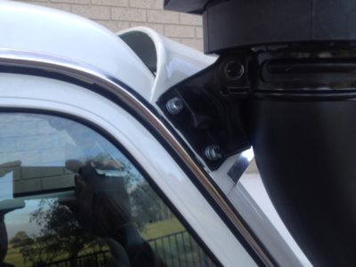 sunvisor windscreen toyota troopy ute cab cruiser dual solid land wind