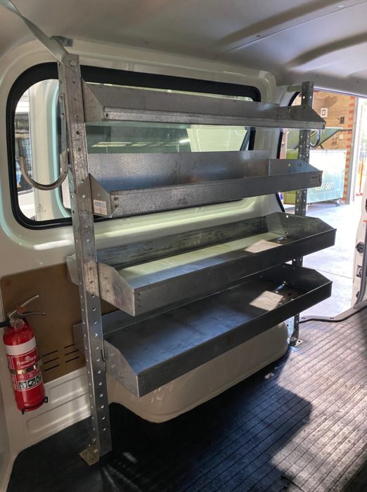 Shelving Kit Toyota Hiace LWB 06/19on 1 bay x 1030mm Roof Rack World