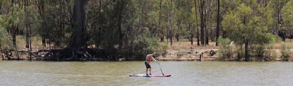 SUPing at Robinvale