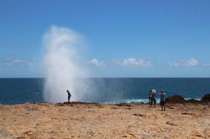 Go to Point Quobba Blowholes, Carnarvon WA 