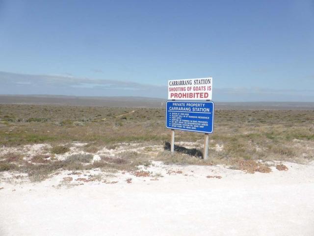 Road - Tamala to Edel NP entrance