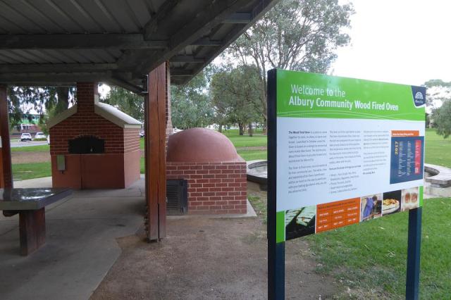 Albury Community Wood Fired Oven