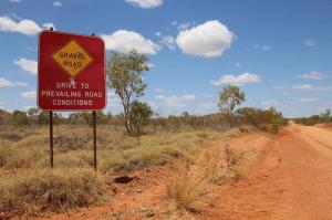 Go to Barkly Hwy to Lake Julius, QLD