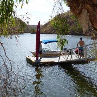 SUPing at Lake Julius