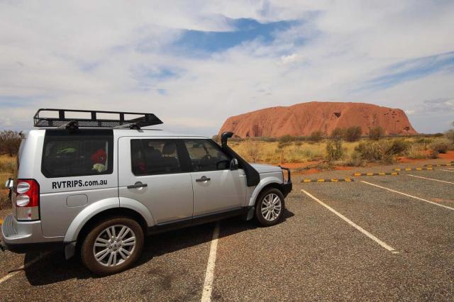 Uluru Car Sunset Viewing Area