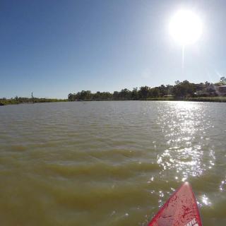 SUPing at Mannum