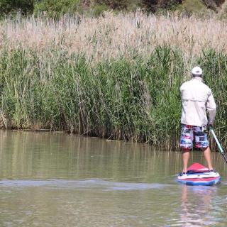 SUPing at Mannum