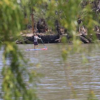 SUPing at Robinvale