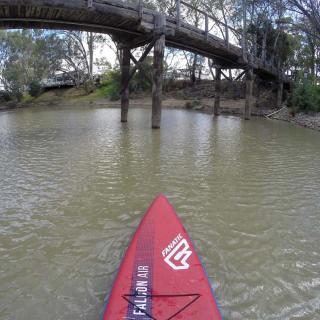 SUPing at Swan Hill