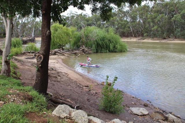 SUPing at Swan Hill