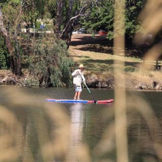 SUPing in Benalla