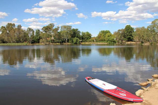 SUPing in Benalla