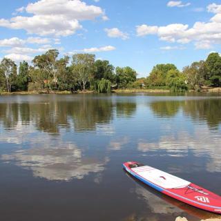 SUPing in Benalla