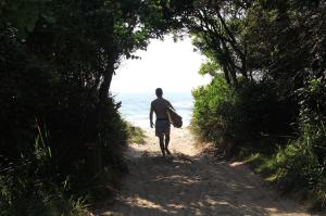 Go to SUPing at Black Head - Back Beach, Black Head NSW