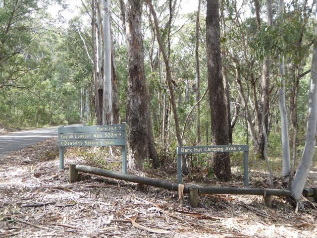 Bark Hut Camping Area