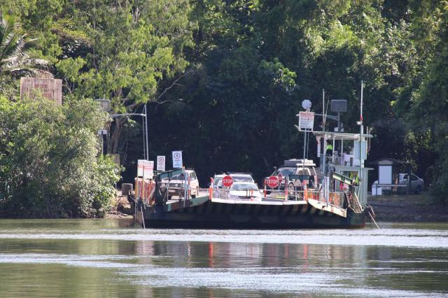 Daintree River Ferry Crossing