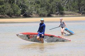 Go to SUPing at Saltwater, Saltwater NSW