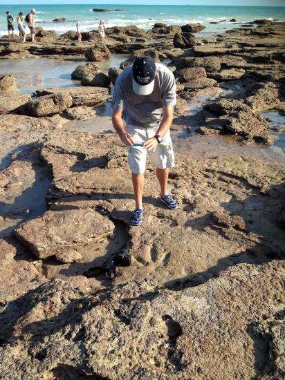 Dinosaur Footprints - Broome