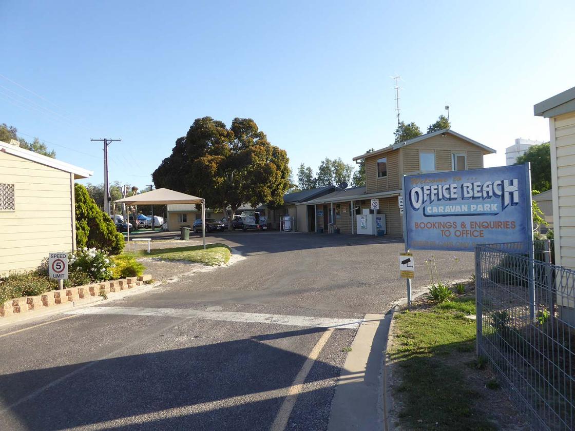 Office Beach Caravan Park, Wallaroo reviewed by RvTrips