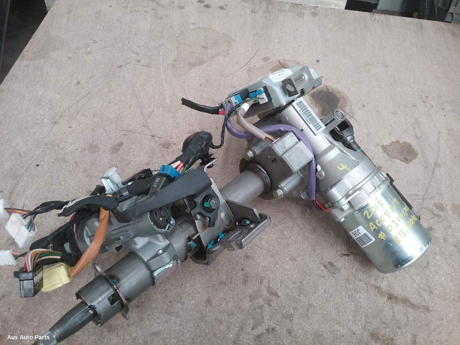 31680, Used steering column for 2012 Accent rb, key ignition type, 07