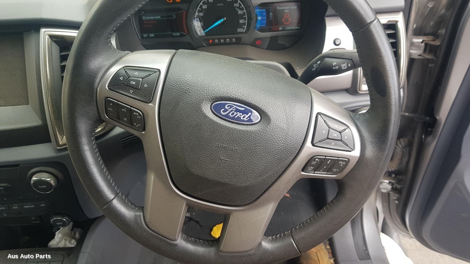 35355, Used steering wheel for 2016 ranger px, leather, xlt, 06/15