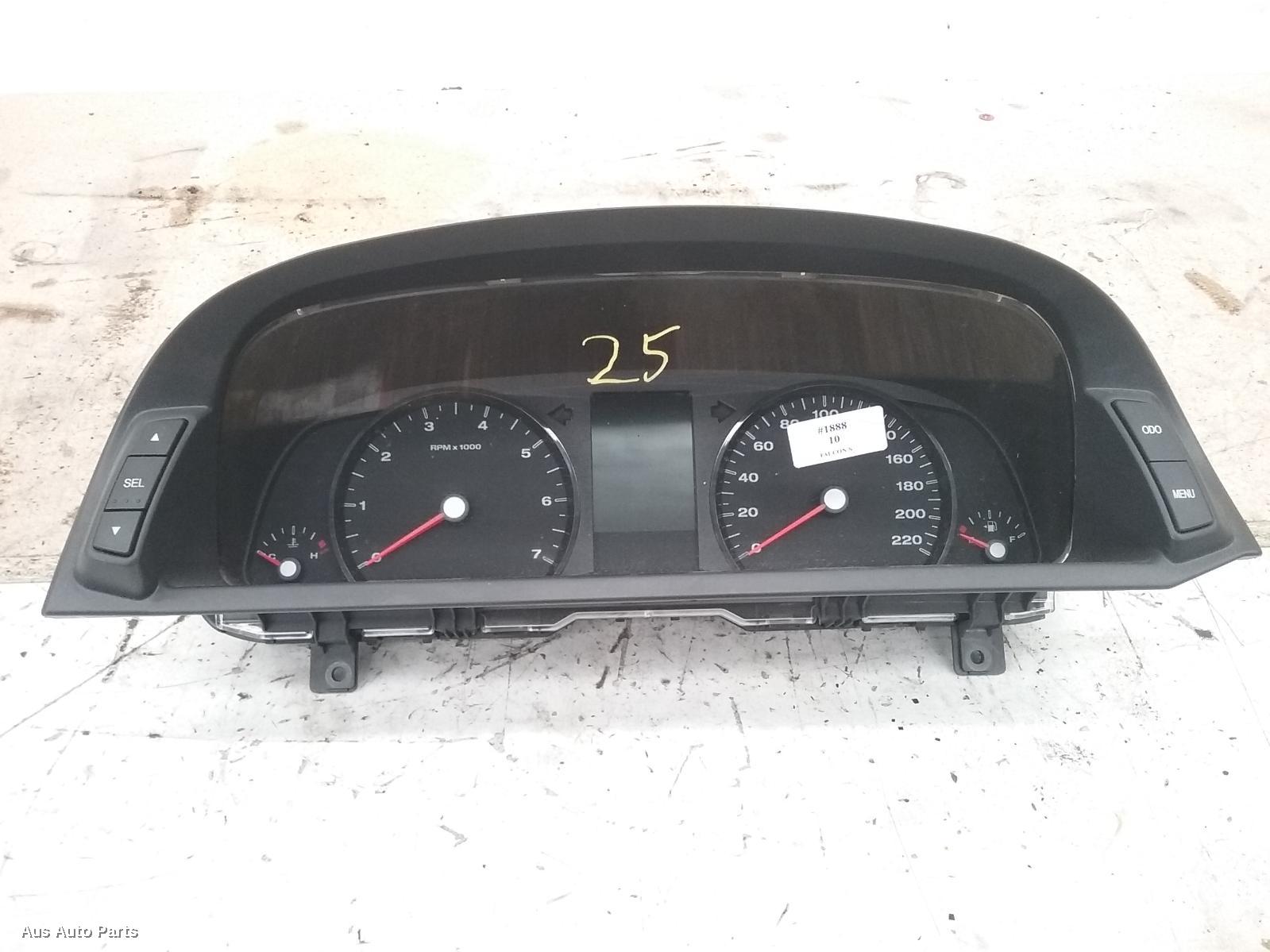 36686, Used instrument cluster for 2010 falcon fg, instrument cluster